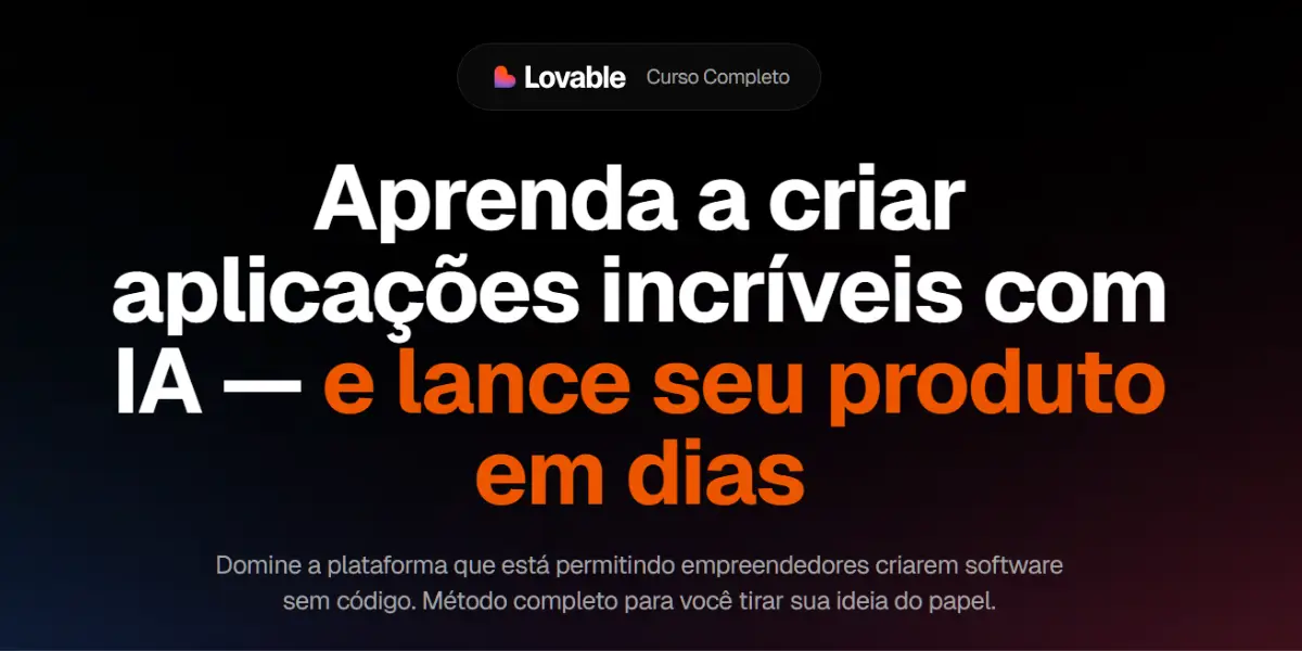 curso de lovable completo